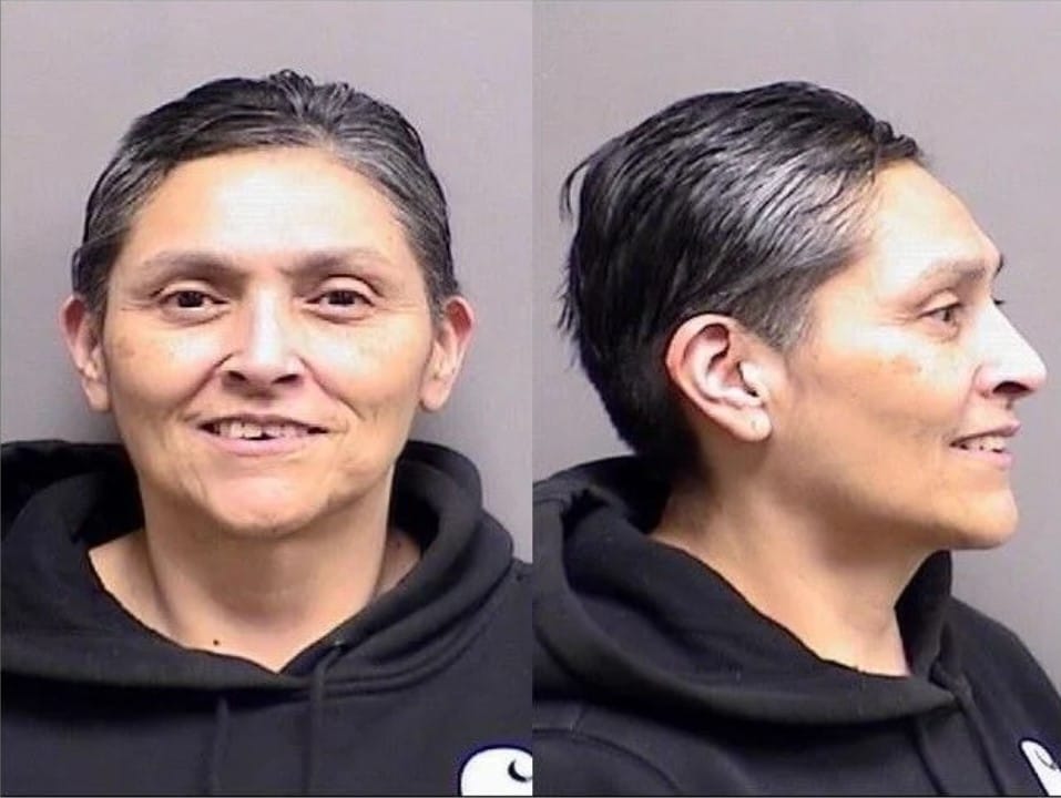 Frederica Lefthand is seen in this mugshot. / Photo courtesy of the Yellowstone County Detention Facility