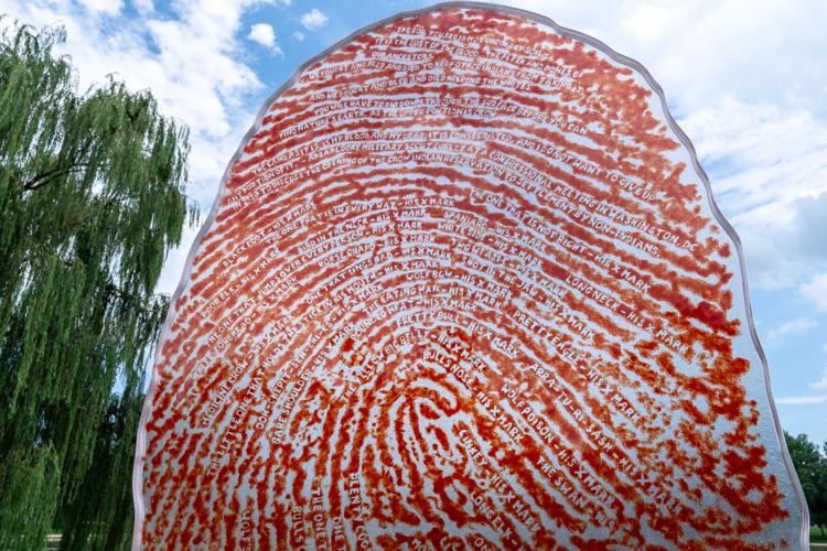 Apsáalooke Artist Unveils New Work on the National Mall