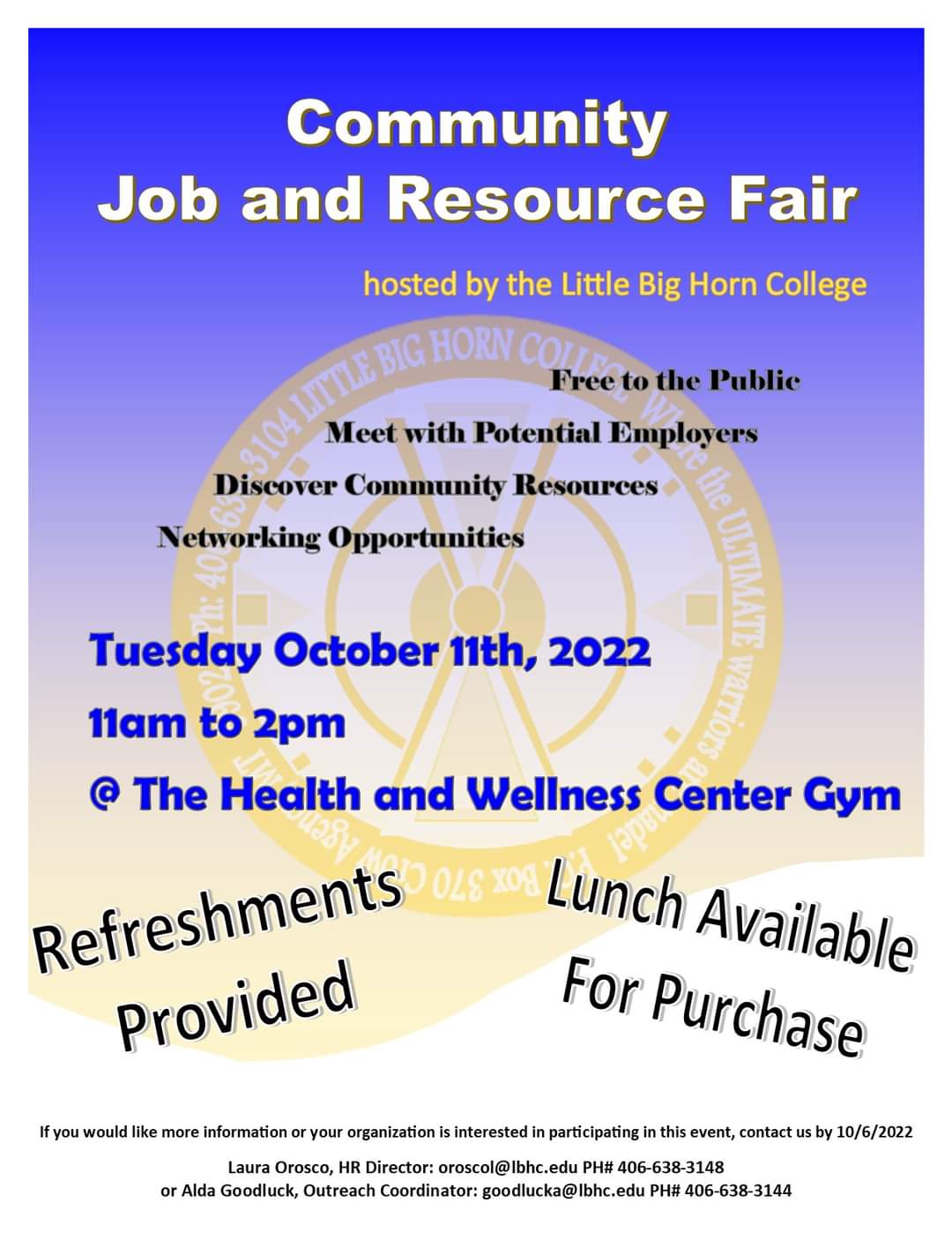 LBHC to Host Job & Resource Fair