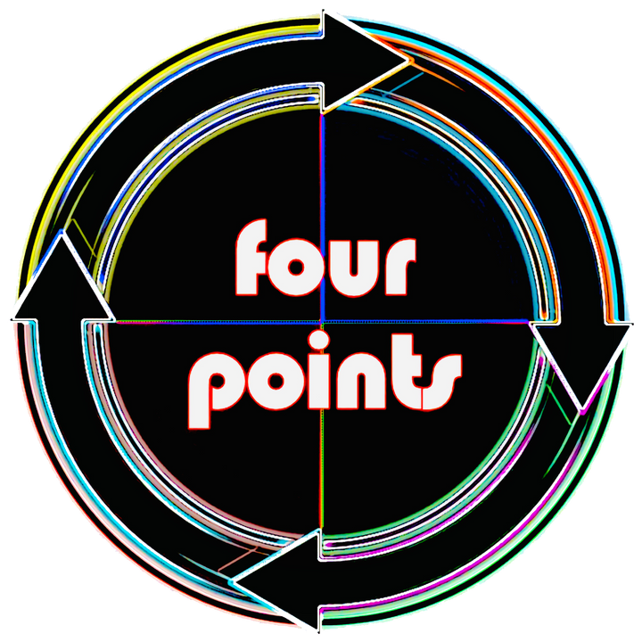 The Four Points Media log was designed by Darren Pretty On Top.